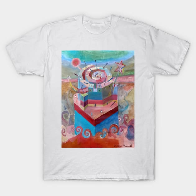 City 3 T-Shirt by diegomanuel